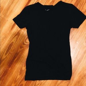 Black Nike running shirt